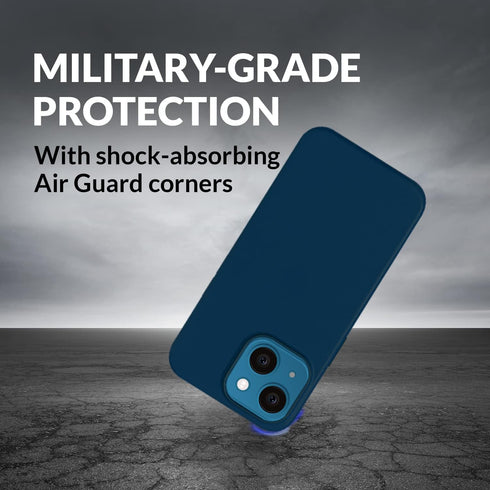 IPhone 13 PRO Silicone Phone Case - Blue | WBM SMART